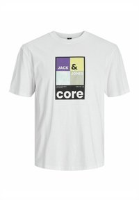 RUNDHALS - Tricou cu imprimeu - white