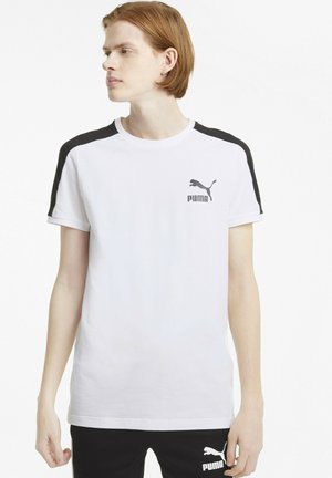 Puma ICONIC  - Camiseta estampada - puma white