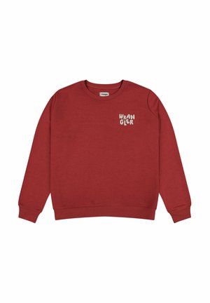 Wrangler LONG SLEEVE REGULAR FIT - Sweatshirt - earth red