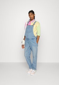 Forever Fit DUNGAREE - Jardineiras - authentic blue