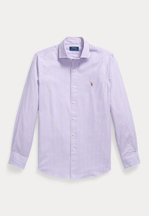 CUSTOM FIT STRIPED STRETCH OXFORD SHIRT - Hemd - lavender white