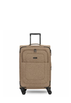 ESSENTIALS MEDIUM TROLLEY MIT DEHNFALTE - Trolley - coffee