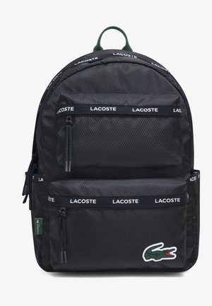 Lacoste BACKPACK TAPIN - Cartable d'école - noir