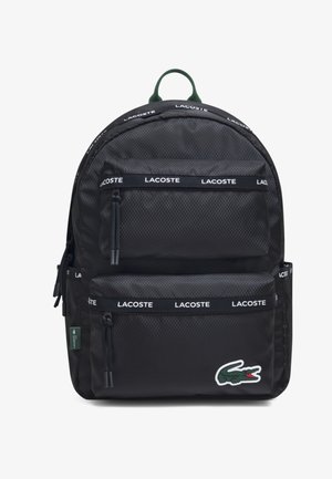 Lacoste BACKPACK TAPIN - Cartable d'école - noir