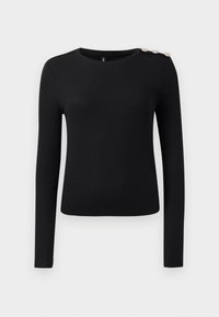 ONLCHECKIE - Maglietta a manica lunga - black