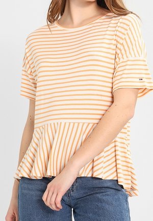 T-shirt print - yellow