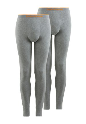 2ER PACK WARM UP - Unterhose lang - graumelange