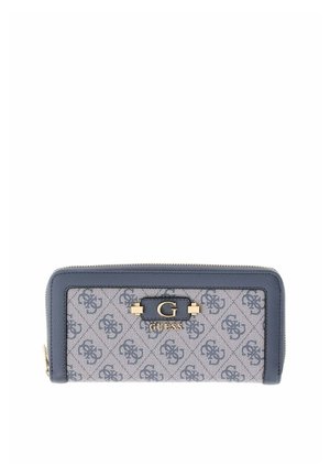 Guess, GUESS COMPAGNON LINDSEY GRAND SLATE LOGO - Geldbörse - slate logo