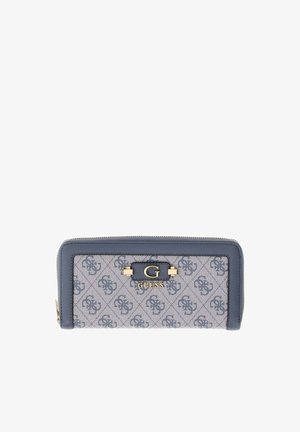 Guess, GUESS COMPAGNON LINDSEY GRAND SLATE LOGO - Portefeuille - slate logo