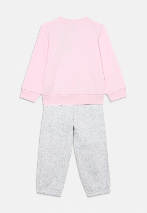 adidas BLOCK BABY SET - Chándal - clear pink/white — photo 2