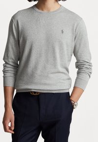 Polo Ralph Lauren Stickad tröja - mottled grey