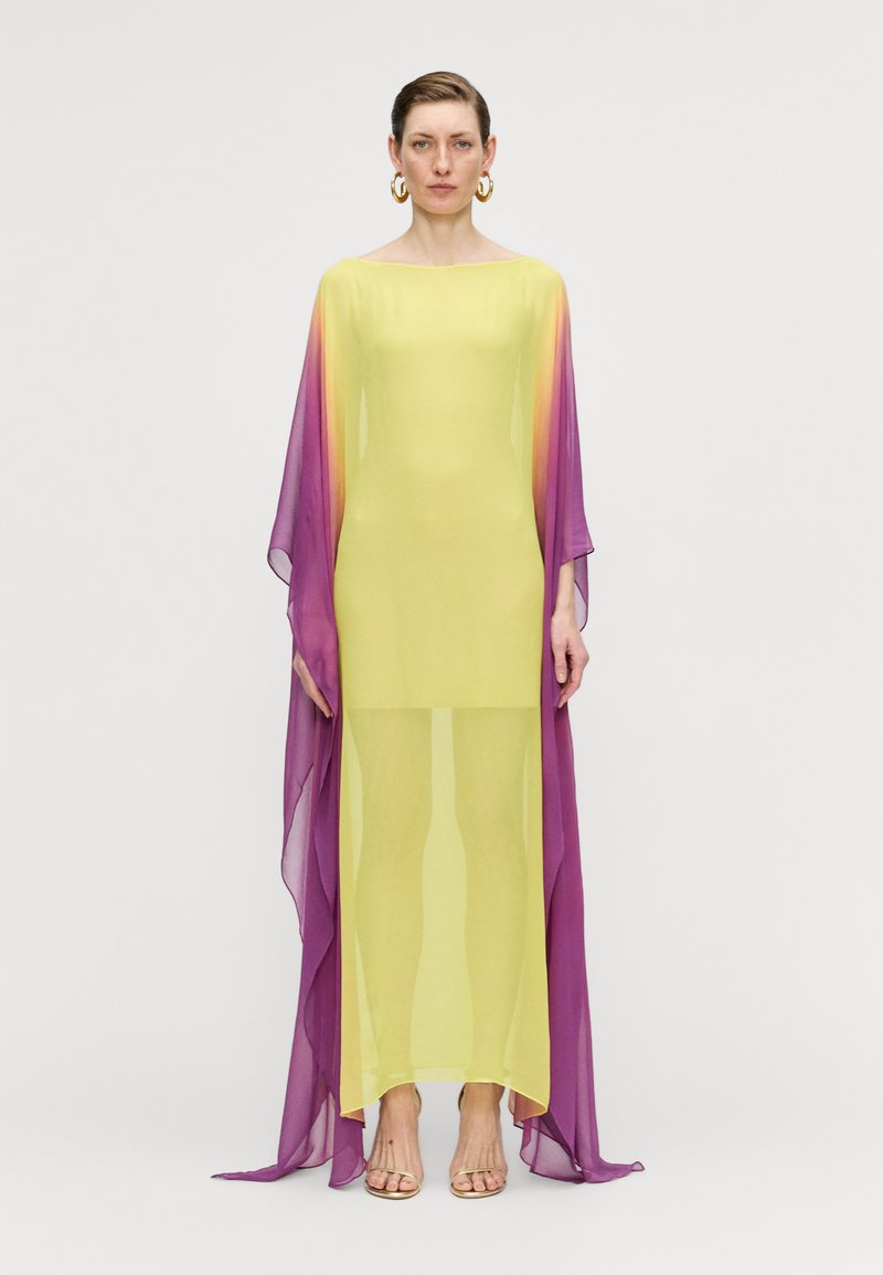 Diane von Furstenberg HEMERA DRESS - Maxi dress - new dawn ombre/yellow