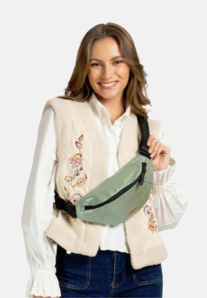 Cabaia, 2IN1 SMALL RIVERDALE - Gürteltasche - green iridescent