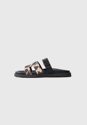 MISSILE - Páskové sandály  - beige/black