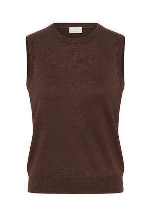 Kaffe, KALIZZA SLIPOVER - Top - chocolate brown