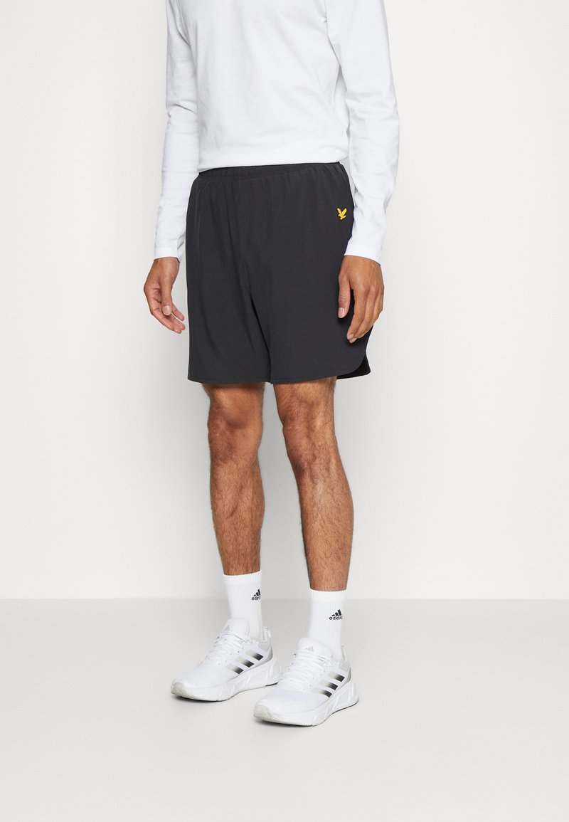 Lyle & Scott - TRAINING SHORT - kurze Sporthose - jet black, Vergrößern