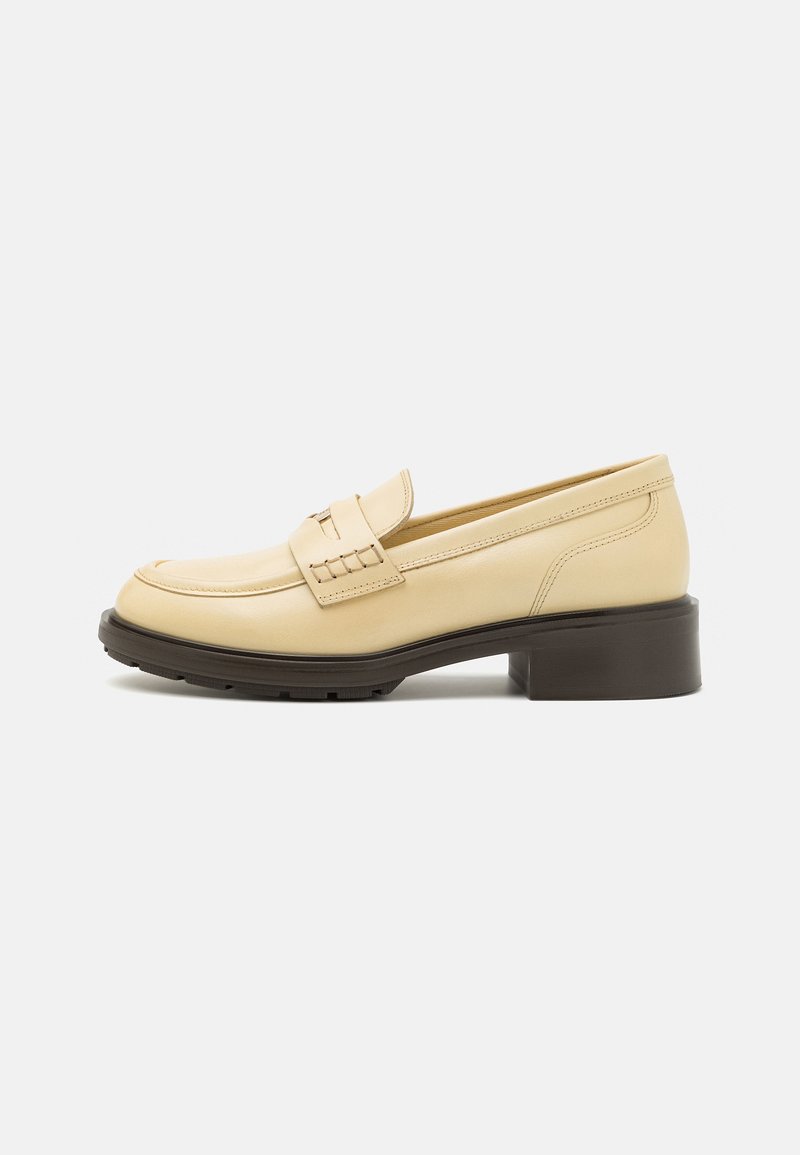 Tommy Hilfiger PENNY LOAFER - Παπούτσια χωρίς κορδόνια - country ivory