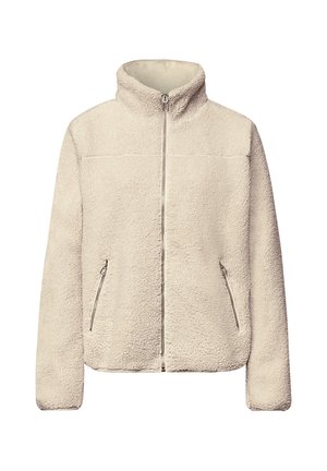 Street One, TEDDY-JACKE MIT STEHKRAGEN UND ZIPPER - Veste polaire - soft fawn beige