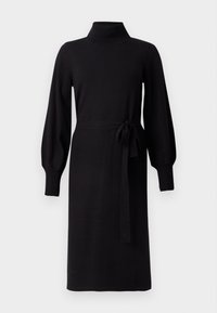 VIAMANDA TURTLE NECK DRESS - Pulóverruha - black