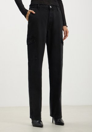 VITA ALTA  - Jeans a sigaretta - nero