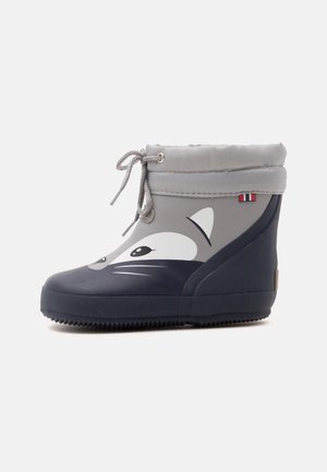 Viking, ALV BAREFOOT PAW PRINT WARM UNISEX - Гумени ботуши - pearl grey