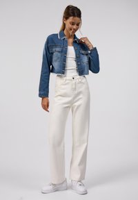 Even&Odd Veste en jean - mid blue wash