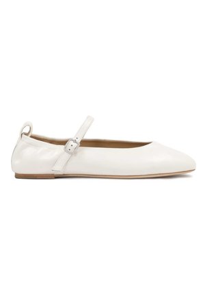 LETICIA - Ballerina's met enkelbandjes - white