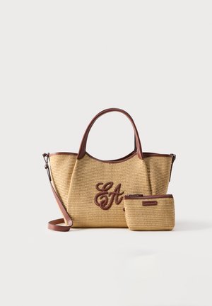 DURINI SHOPPING - Veľká kabelka - naturale/siena
