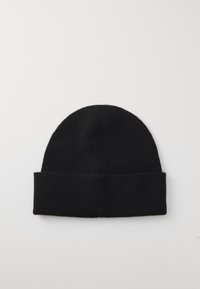Calvin Klein CHUNKY OPEN BEANIE - Beanie - black