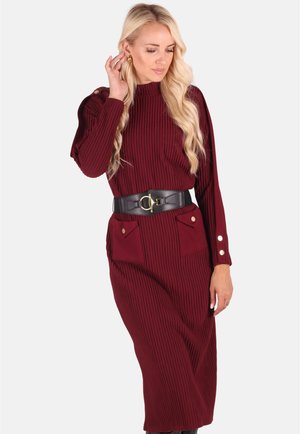 Strickkleid - wielokolorowy