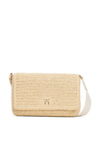 SPRING LOGO CONV CROSSOVER - Axelremsväska - beige