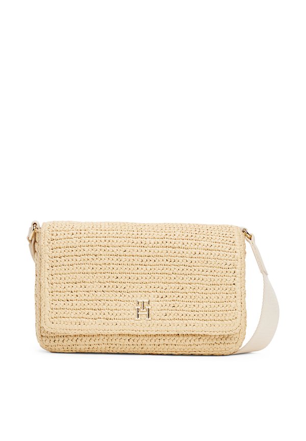 SPRING LOGO CONV CROSSOVER - Cross body bag - beige4