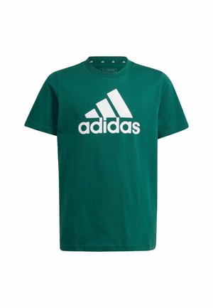 Camiseta estampada - collegiate green   white