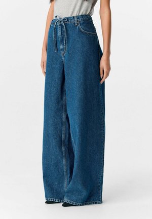 Flared jeans - medium blue denim