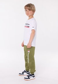 Champion GRAPHIC CREWNECK UNISEX - Camiseta estampada - white