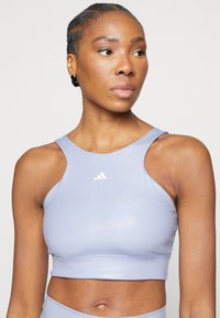 adidas Performance Αθλητικό σουτιέν μεσαίας στήριξης - silver violet/iridescent