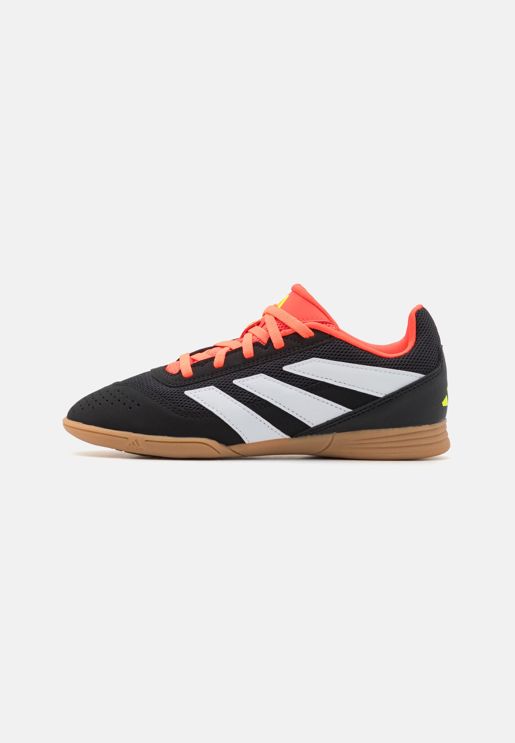 adidas Performance PREDATOR CLUB IN SALA UNISEX - Fußballschuh Halle - core  black/footwear white/solar red/schwarz