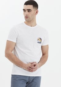 Solid SDEMMO - T-shirts basic - white