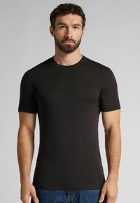 IUMAN Intimissimi Uomo KURZARM - Jednoduché tričko - brown