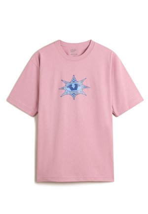 STAR CHECKER - T-shirt con stampa - medium pink