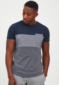 INDICODE JEANS - IDMORLER - T-Shirt print - navy Thumbnail-Bild 1