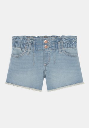 CORE MIDI - Denim shorts - blue denim