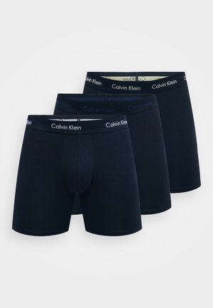 3 PACK - Boxer alsónadrág - black/white/blue shadow