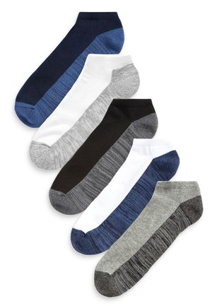 CUSHIONED 5 PACK - Enkelsokken - blue grey