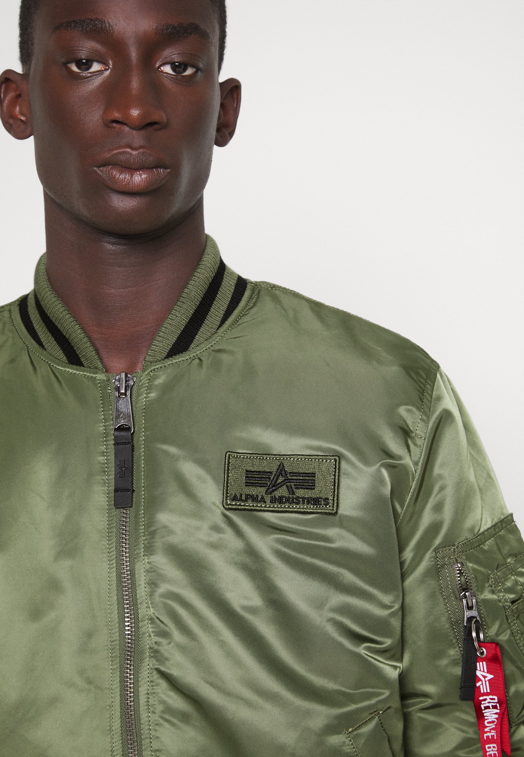 olive green bomber jacket mens