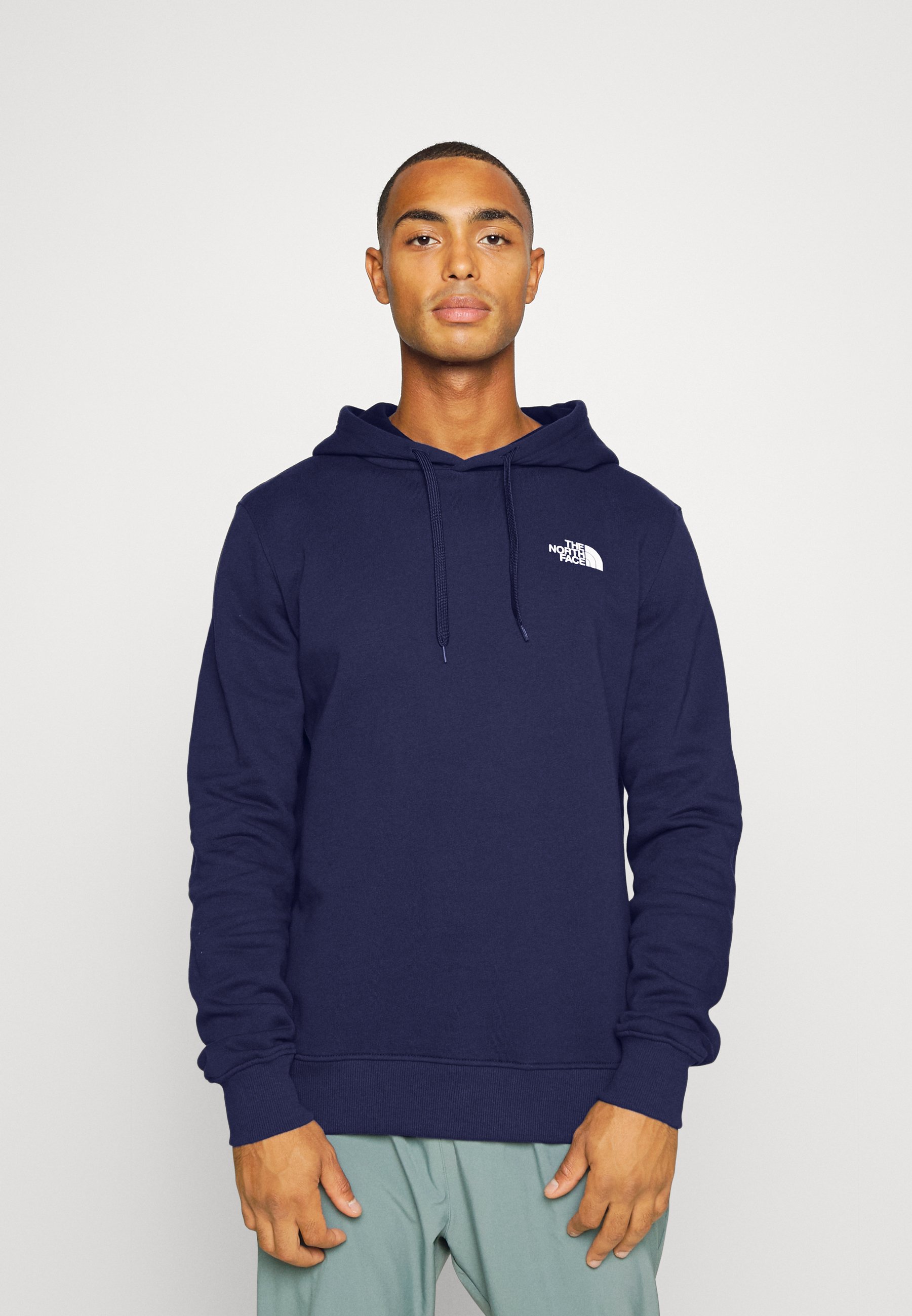 the north face seasonal drew peak hoodie in black