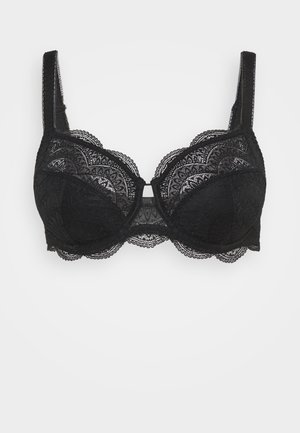 KARMA VOLLSCHALE EXTRA HALT - Soutien-gorge à armatures - schwarz