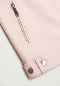 Mango Kids Giacca in similpelle - pink