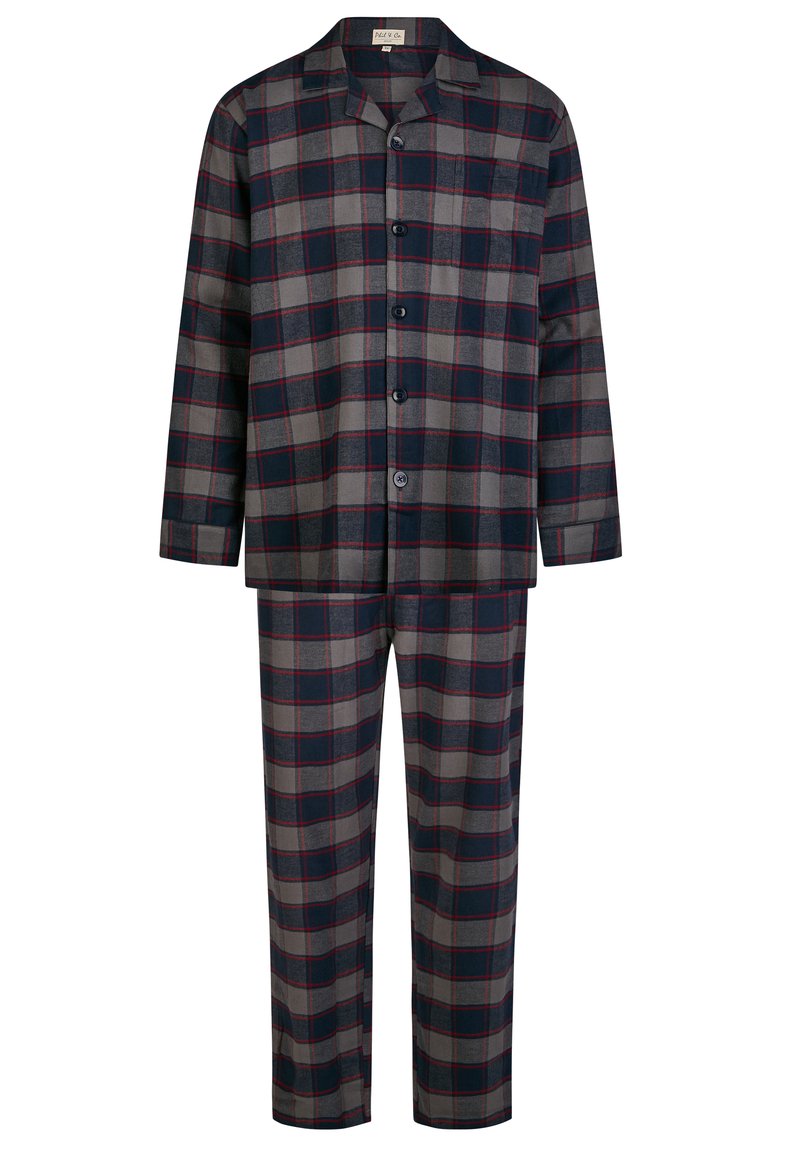 Phil & Co. Berlin SET  - Pyjama - blue grey flannel
