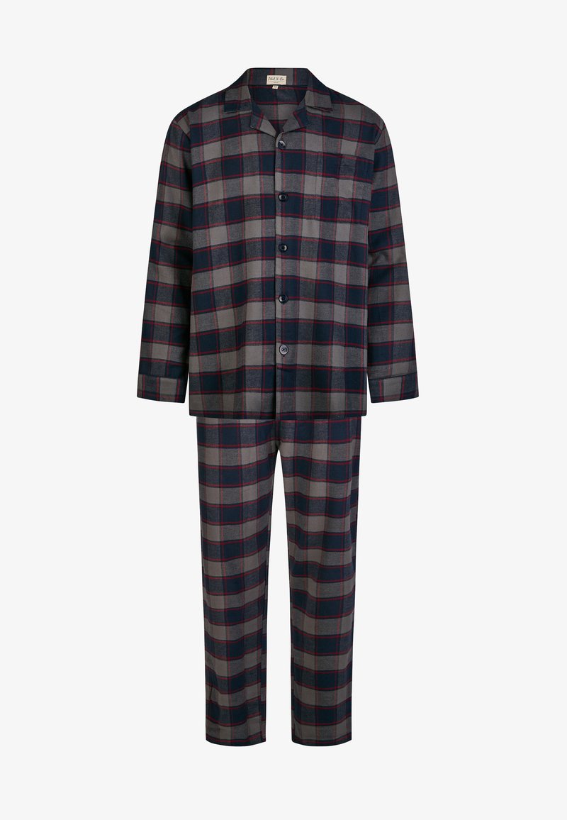 Phil & Co. Berlin SET  - Pyjama - blue grey flannel